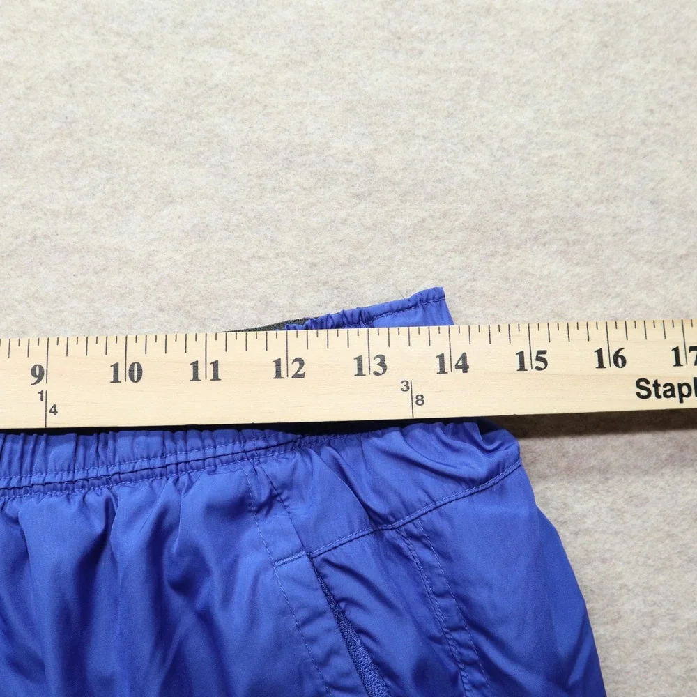 Nike Storm-Fit Track Pants Medium Blue Y2K Mesh Lined Zipper Cuffs